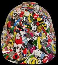 Load image into Gallery viewer, Hydro Dipped Hard Hat Ridgeline Cap Style Custom Sticker Bomb