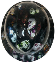 Load image into Gallery viewer, Custom Hydro Dipped Hard Hat Ridgeline Full Brim Day Of The Dead Sugar Skulls