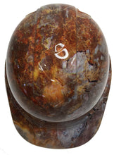 Load image into Gallery viewer, Hydro Dipped Hard Hat Ridgeline Cap Style Custom Light Gray Rust Bucket