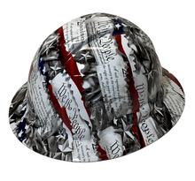 Load image into Gallery viewer, Hydro Dipped Hard Hat Ridgeline Full Brim Custom We the People