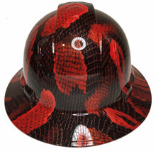 Load image into Gallery viewer, Hydro Dipped Hard Hat Ridgeline Full Brim Custom Boa