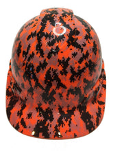 Load image into Gallery viewer, Hydro Dipped Hard Hat Ridgeline Cap Style Custom HiVis Orange Digital Camo