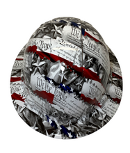 Load image into Gallery viewer, Hydro Dipped Hard Hat Ridgeline Full Brim Custom We the People