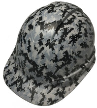 Load image into Gallery viewer, Hydro Dipped Hard Hat Ridgeline Cap Style Custom Light Gray Digital Camo