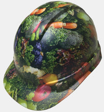 Load image into Gallery viewer, Hydro Dipped Hard Hat Ridgeline Cap Style Custom Veggies