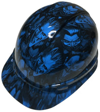 Load image into Gallery viewer, Hydro Dipped Hard Hat Ridgeline Cap Style Custom Light Blue Joker