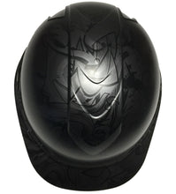 Load image into Gallery viewer, Hydro Dipped Hard Hat Ridgeline Cap Style Custom Metallic Graphite Graffiti