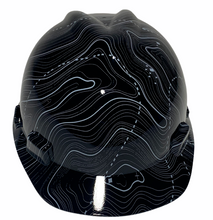 Load image into Gallery viewer, Hydro Dipped MSA Cap Style VGuard Hard Hat Black Ops High Gloss