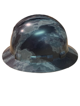 Load image into Gallery viewer, Custom Hard Hat Vented A-Tac Hydro Dipped Full Brim Ridgeline