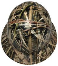 Load image into Gallery viewer, Hydro Dipped Hard Hat Ridgeline Full Brim Custom Blades Camo