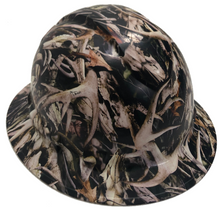 Load image into Gallery viewer, Custom Hydro Dipped Hard Hat Next Camo Bonz Full Brim Ridgeline