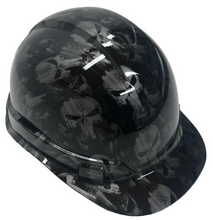 Load image into Gallery viewer, Custom Hydro Dipped Hard Hat Metallic Graphite Punisher Cap Style Ridgeline