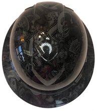 Load image into Gallery viewer, Custom Hydro Dipped Slate Gray Gambler Ridgeline Full Brim Hard Hat