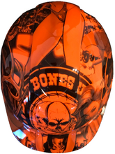 Load image into Gallery viewer, Custom Hard Hat Hi Vis Orange Wonder Woman Cap Style Ridgeline