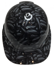 Load image into Gallery viewer, Hard Hat Ridgeline Cap Style Custom Slate Gray Puerto Rico Flags