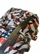 Load image into Gallery viewer, Custom Hydro Dipped 2020+ Corvette Engine Cover American Flags Matte Finish