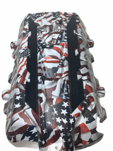 Load image into Gallery viewer, Custom Hydro Dipped 2020+ Corvette Engine Cover American Flags Matte Finish With Black Out
