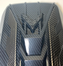 Load image into Gallery viewer, Custom Hydro Dipped 2020+ Corvette Engine Cover Sport Carbon Fiber w/carbon fiber letters