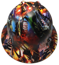 Load image into Gallery viewer, Custom Trump Hard Hat MSA V-Gard Full Brim