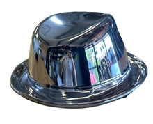 Load image into Gallery viewer, Custom Chrome Fedora Mikes Pro Lid novelty helmet
