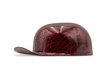 Load image into Gallery viewer, Kandy Red Honeycomb Doughboy Lid Motorcycle Helmet
