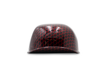 Load image into Gallery viewer, Kandy Red Honeycomb Doughboy Lid Motorcycle Helmet
