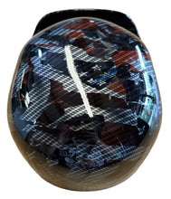 Load image into Gallery viewer, Custom Hydro Dipped Carbon Fiber American Flags 2.0 Mikes Pro Lid novelty helmet
