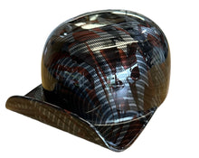 Load image into Gallery viewer, Custom Hydro Dipped Carbon Fiber American Flags 2.0 Mikes Pro Lid novelty helmet
