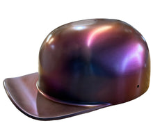 Load image into Gallery viewer, Custom Purple Blue Chameleon Doughboy Mikes Pro Lid novelty helmet

