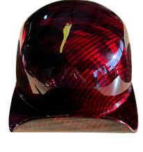 Load image into Gallery viewer, Custom Hydro Dipped Kandy Red Carbon Fiber American Flags2.0 Mikes Pro Lid novelty helmet
