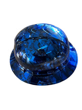 Load image into Gallery viewer, Custom Hydro Dipped Ridgeline Full Brim Vented Kandy Blue Chrome Joker
