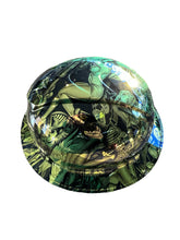 Load image into Gallery viewer, Custom Hydro Dipped Ridgeline Cap Style Gold Chrome Naughty Boy
