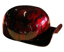 Load image into Gallery viewer, Custom Hydro Dipped Kandy Red Carbon Fiber American Flags2.0 Mikes Pro Lid novelty helmet
