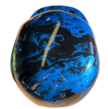 Load image into Gallery viewer, Custom Hydro Dipped Diamond Blue Flames Doughboy Mikes Pro Lid novelty helmet
