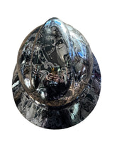 Load image into Gallery viewer, Copy of Custom MSA Fullbrim Chrome Filigree Skulls
