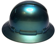 Load image into Gallery viewer, Custom Hard Hat Ridgeline Blue Green Chameleon
