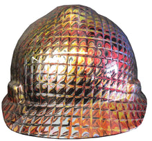 Load image into Gallery viewer, Hydro Dipped Hard Hat MSA V-Gard Cap Style Custom Copper Cushion
