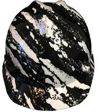 Load image into Gallery viewer, Hard Hat MSA V-Gard Cap Style Custom Hydro Dipped White Marble Splash
