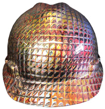 Load image into Gallery viewer, Hydro Dipped Hard Hat MSA V-Gard Cap Style Custom Copper Cushion
