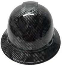 Load image into Gallery viewer, Custom Hydro Dipped Hard Hat Carbon Fiber Hades Skulls Full Brim Ridgeline
