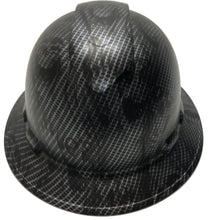 Load image into Gallery viewer, Custom Hydro Dipped Hard Hat Carbon Fiber No Evil Skulls Full Brim Ridgeline
