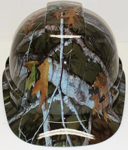 Load image into Gallery viewer, Hydro Dip Hard Hats Green Vista Camo Pyramex Ridgeline Protective Helmet

