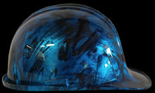 Load image into Gallery viewer, Hard Hat Sl Series Cap Style Custom Candy Blue Turbos &amp; Pistons
