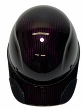 Load image into Gallery viewer, Custom Purple Lift Dax Carbon Fiber HDCC-17KG Cap Style Hard Hat
