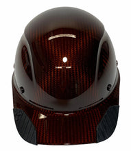Load image into Gallery viewer, Custom Hydro Dipped Translucent Orange Lift Dax Carbon Fiber HDCC-17KG Cap Style Hard Hat
