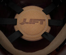 Load image into Gallery viewer, Custom Translucent Teal Lift DAX Carbon Fiber HDC-15KG Full Brim Hard Hat
