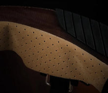 Load image into Gallery viewer, Custom Translucent Orange Lift DAX Carbon Fiber HDC-15KG Full Brim Hard Hat
