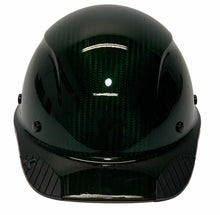 Load image into Gallery viewer, Custom Hydro Dipped Translucent Green Lift Dax Carbon Fiber HDCC-17KG Cap Style Hard Hat
