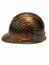 Load image into Gallery viewer, Custom Hydro Dipped Hard Hat Ridgeline Cap Style Copper Cushion
