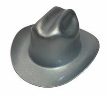 Load image into Gallery viewer, Custom Hydro Dipped Western Outlaw Silver Pearl Cowboy Hard Hat
